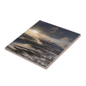 Geothermisch winterlandschap tegeltje (Zijkant)