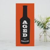 Geoud tot Perfection Birthday Party Invitation Kaart (Staand voorkant)