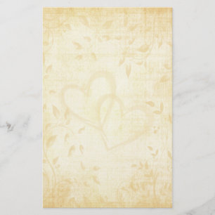  geouderde papieren bruiloft briefpapier