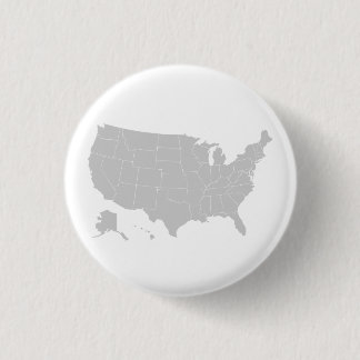 Geovormige knop (geen label) ronde button 3,2 cm