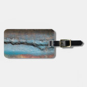 Geoxideerd metaal bagagelabel (Voorkant horizontaal)