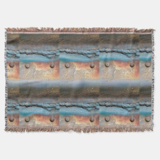 Geoxideerd metaal deken (Voorkant)