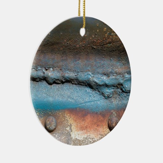 Geoxideerd Metaal Keramisch Ornament (Rechts)