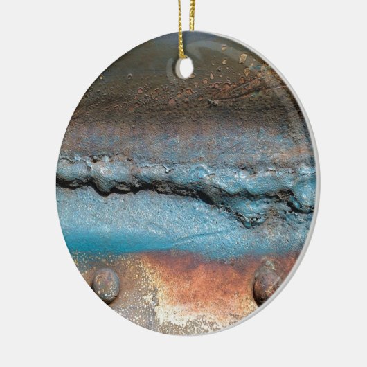 Geoxideerd Metaal Keramisch Ornament (Links)