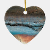 Geoxideerd metaal keramisch ornament (Voorkant)