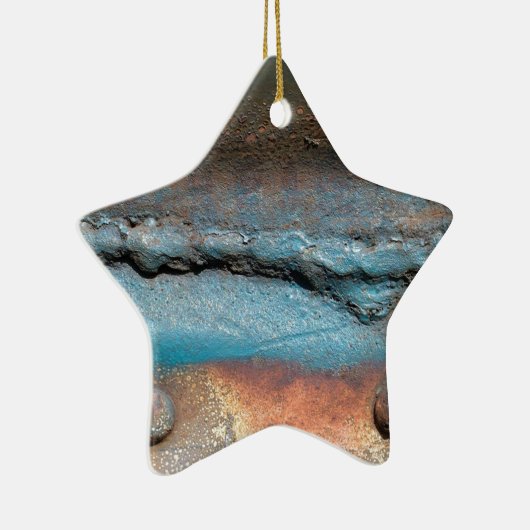 Geoxideerd Metaal Keramisch Ornament (Rechts)