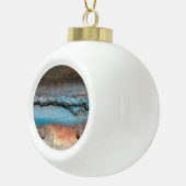 Geoxideerd metaal keramische bal ornament (Rechts)