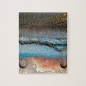 Geoxideerd metaal legpuzzel (Verticaal)