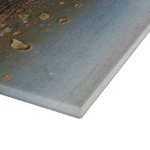 Geoxideerd metaal snijplank (Hoek)