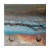 Geoxideerd metaal tegeltje (Voorkant)