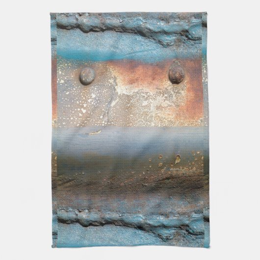 Geoxideerd metaal theedoek (Verticaal)