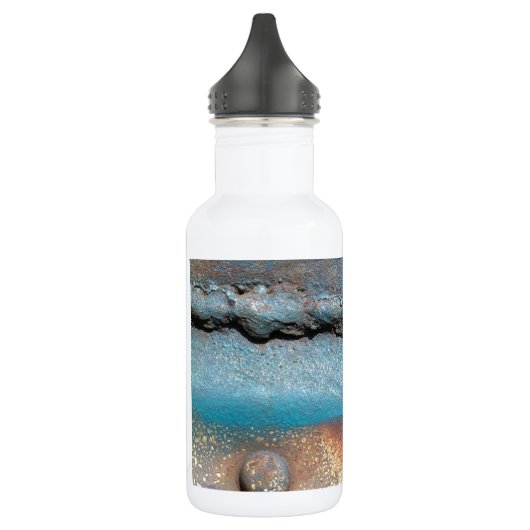 Geoxideerd metaal waterfles  (Links)