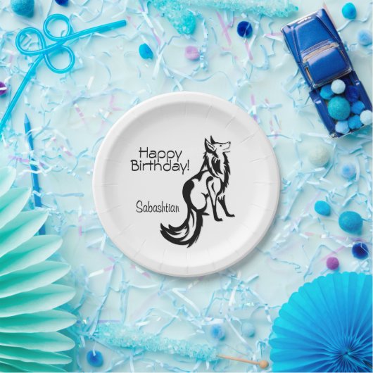 geoxideerd papieren bordje (Feest)