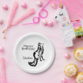 geoxideerd papieren bordje (Feest)