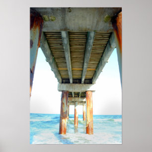 geoxideerde pier poster