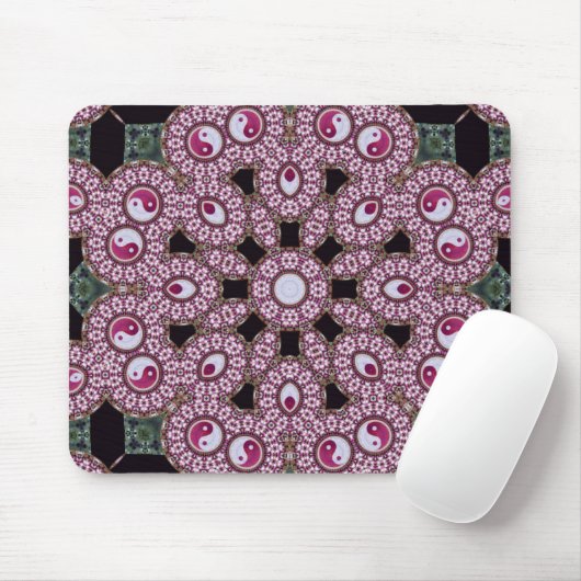 GeoYingYang Mousepad Muismat (Met muis)