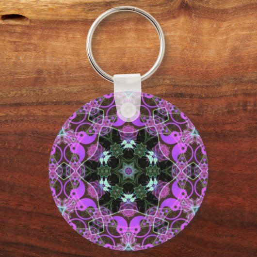 GeoYinYang Sleutelhanger (Voorkant)