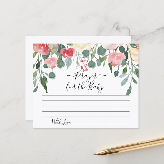 Gepaar voor de Baby Baby shower Partij (Voorkant / Achterkant in situ)