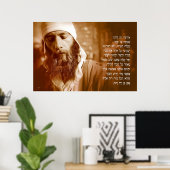 Gepaar voor een Joodse thuis Poster (Thuiskantoor)