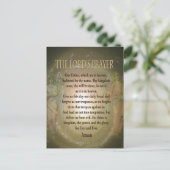 Gepaat - De gebeden van de Heer Briefkaart (Staand voorkant)