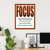 Gepaat voor het Poster Studie (Thuiskantoor)