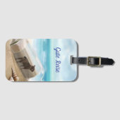 Gepäckanhänger französische  Bulldoggen Bagagelabel (Voorkant (horizontaal))