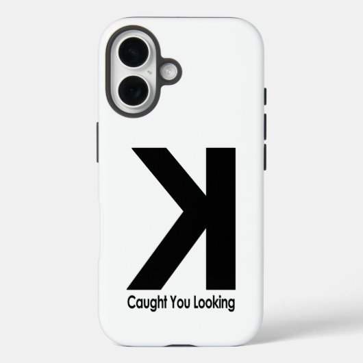 Gepakt terwijl je keek – Grappige uitspraak van ee Case-Mate iPhone Case (Achterkant)