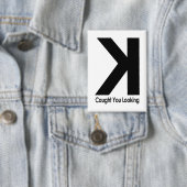 Gepakt Terwijl Je Kijkt – Grappige Baseball Pitche Button (Insitu)