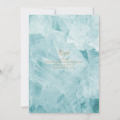 Gepantseerd Crystal Garden Magical Fantasy Birthda Kaart (Achterkant)