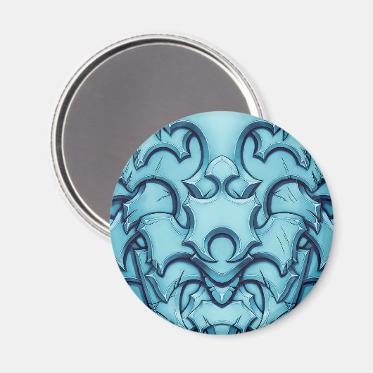 Gepantserd (ijs) magneet (Voorkant / Achterkant)