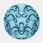 Gepantserd (ijs) magneet (Voorkant)