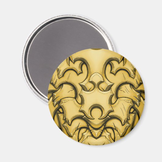 Gepantserd (messing) magneet (Voorkant / Achterkant)