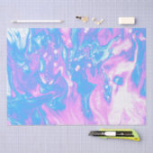 Gepantserd verfontwerp tissuepapier (Craft)