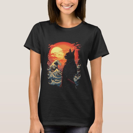 Gepantserde Kat T-shirt (Voorkant)