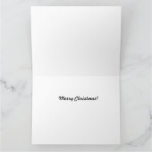 Gepantserde Kerstman Kaart (Binnen)