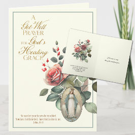 Gepantserde Rozen Maagd Mary Kaart