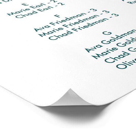 Gepantserde schuim poster (Hoek)