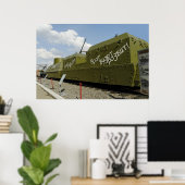 Gepantserde trein poster (Thuiskantoor)