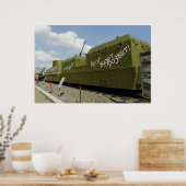 Gepantserde trein poster (Keuken)