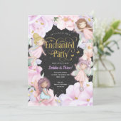 Gepantserde tuin, bloemenverjaardag kaart (Staand voorkant)