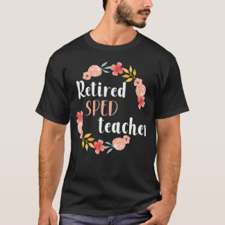 GepapTE Vrouw met leerkrachten met speciale basiso T-shirt