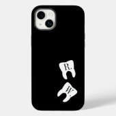 Geparafeerde Tanden Tandheelkunde Symbool Aangepas Case-Mate iPhone Case (Achterkant)