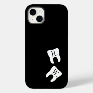 Geparafeerde Tanden Tandheelkunde Symbool Aangepas Case-Mate iPhone Case