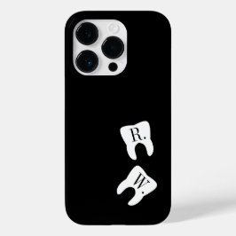 Geparafeerde Tanden Tandheelkunde Symbool Aangepas Case-Mate iPhone Case