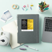 Geparfumeerde consumentenproducten - primaire vero sticker (iPad Cover)