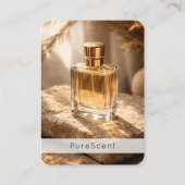 Geparfumeerde parfumerie geur winkel foto QR-code Visitekaartje (Voorkant)