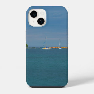 Geparkeerd bij Mackinac Harbor Case-Mate iPhone Ho 14 Hoesje