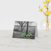 Geparkeerd bij White Rock Selecteer Dank je Kaart (Gele Bloem)