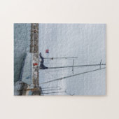 Geparkeerd Legpuzzel (Horizontaal)