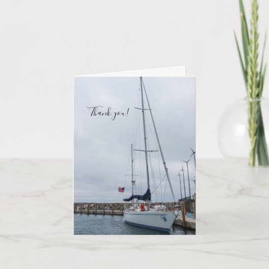 Geparkeerde bedankkaart (Voorkant)